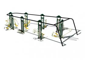 ZH-2025091001 Zhenhong Brand Competitive Outdoor Fitness Equipment