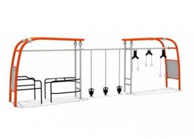 ZH-2025091007 Zhenhong Brand Competitive Outdoor Fitness Equipment 