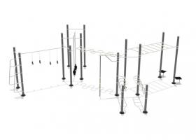 ZH-2025091010 Zhenhong Brand Competitive Outdoor Fitness Equipment 