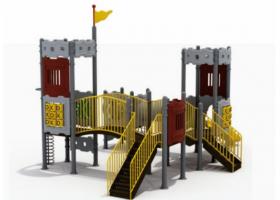 ZH-202501145 Zhenhong Brand Competitive Outdoor Playground Equipment Slide 