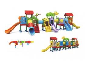 ZH-202501675 Zhenhong Brand Competitive Outdoor Playground Equipment Slide 